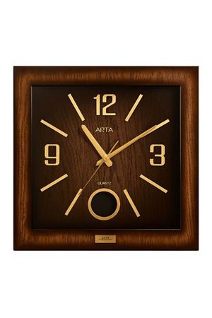 Ahşap Tasarımlı Duvar Saati