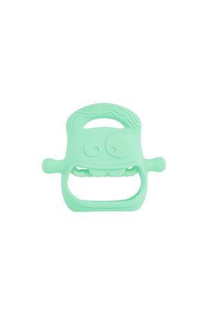 Açık Yeşil Bebek Silikon Diş Kaşıyıcı