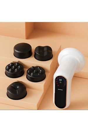 5 Başlıklı Titreşimli Sıkılaştırıcı Masaj Makinesi