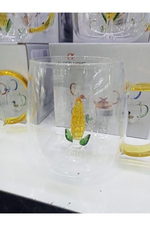 3D Mısır Figürlü Kupa Bardak