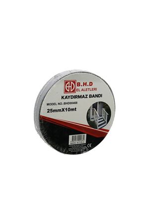 Kaydırmaz Siyah Bant 25 mm X 10 mt