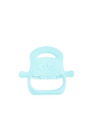 Mavi Bebek Silikon Diş Kaşıyıcı