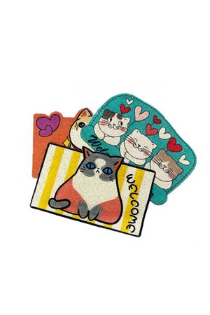 Sevimli Hayvan Tasarımlı Kapı Paspası