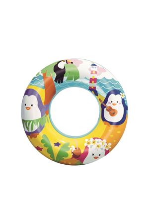 Sevimli Hayvanlar Desenli Çocuk Deniz Simidi (3-6 Yaş)