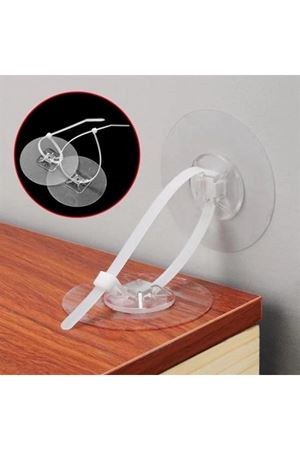 Yapışkanlı Eşya Sabitleyici Aparat 1 Çift