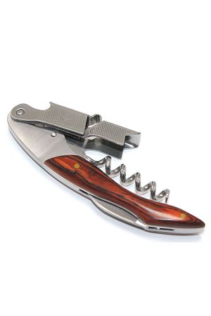 Ahşap Saplı Profesyonel Çelik Tirbuşon Ve Çok Fonksiyonlu Şarap Açacağı