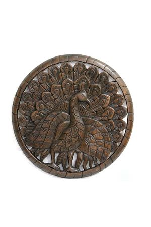 Ahşap Duvara Asmalı El Oyması Pano