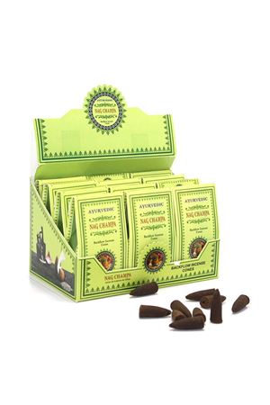 Ayurvedic Konik (Geri Akış) Tütsü Nag Champa Aromalı