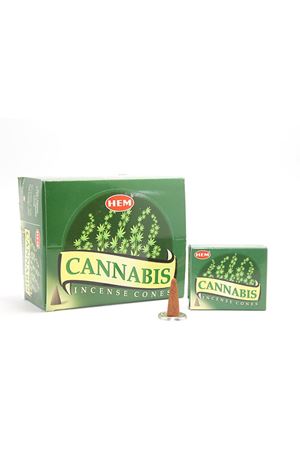 Cannabis Aromalı Konik Tütsü