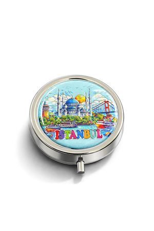 İstanbul Temalı İlaç Kutusu - Model 7