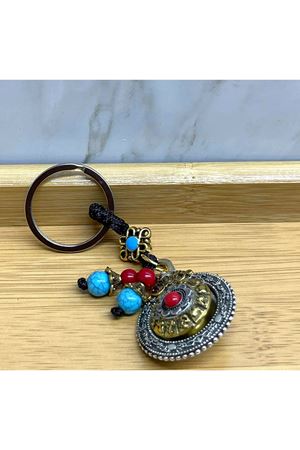 Mantra Çarkı Şans Anahtarlık