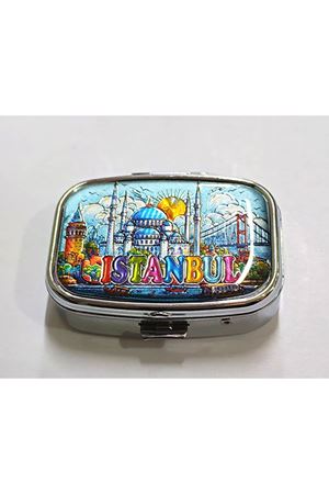 İstanbul Temalı İlaç Kutusu - Model 4