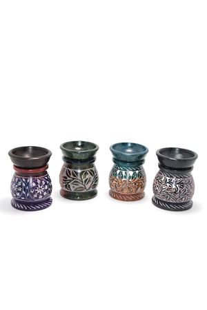 Obsidian Taşı Buhurdanlık Model 4