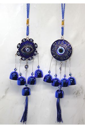 Metal Nazar Boncuğu Çan Model 10