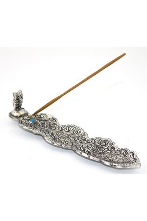 Metal Kayık Baykuş Tasarımı Tütsülük Model 2