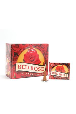 Red Rose Aromalı Konik Tütsü