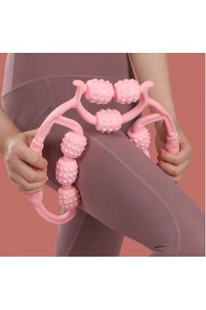 Selülit Masaj Aleti 9 Tekerlekli Lenf Drenaj Rulosu