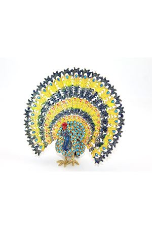 Swarovski Taşlı Tavuskuşu Model 7