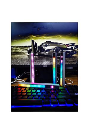 RGB Sese Duyarlı Taşınabilir Ekolayzer LED Çubuk