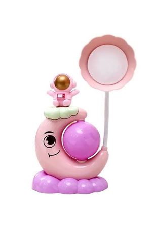 Çocuk Odası Ay ve Astronot Desenli Gece Lambası