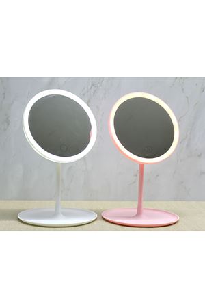 Yuvarlak Ledli Makyaj Aynası