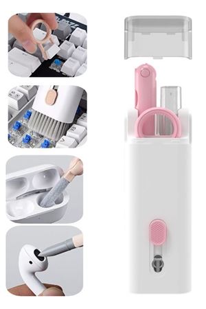 ÇOK FONKSIYONLU 7 IN 1 AIRPODS KLAVYE EKRAN KULAKLIK TEMIZLEME KITI
