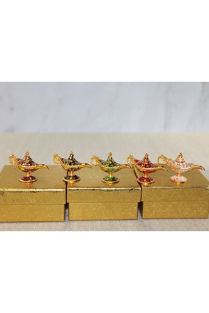 Mineli Metal Alaaddin Lambası Model 8