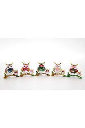 Swarovski 2'li Baykuş Model 2