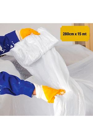 Boya Badana Eşya Koruma Yapışkanlı Örtü 280 cm x 15 mt