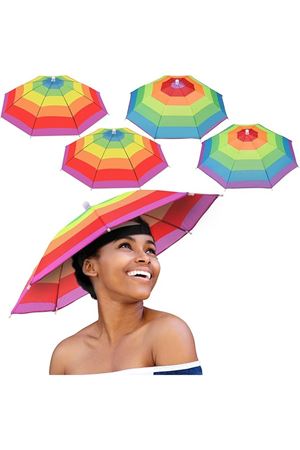 Kafa Şemsiyesi Gökkuşağı