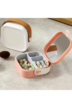 Aynalı Makyaj Kutusu Çanta Boy