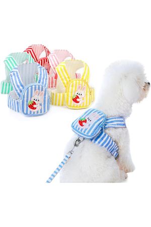 Evcil Hayvan Çantalı Göğüs Gezdirme Tasması Seti