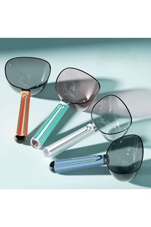 Klipsli Ölçekli Kedi Köpek Mama Küreği