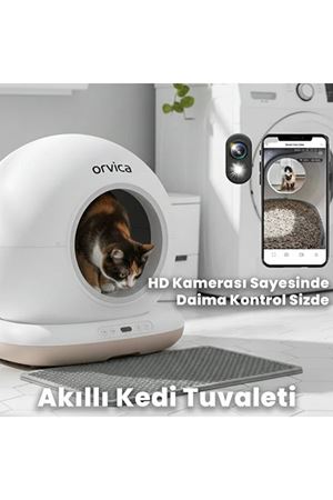 HD Kameralı Akıllı Kedi Tuvaleti