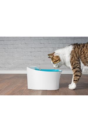 Otomatik Uyarılı Kedi Köpek Su Kabı