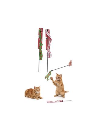 Yılbaşı Temalı Kedi Oyun Oltası