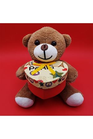 Hediyelik Kahverengi Kutulu Ayıcık