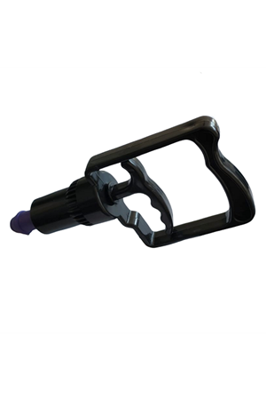 Hacamat Pompa 4 Parmak Siyah