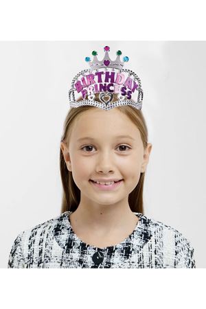 Birthday Princess Yazılı Çocuk Parti Tacı
