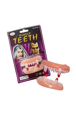 Çift Damak Yumuşak Vampir Dişleri