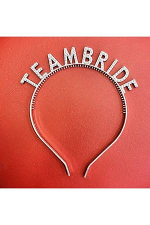 Gümüş Renk Team Bride Taç – Gelin ve Nedime Tacı