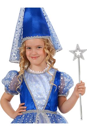 Yıldız Şekilli Peri Asası Gümüş Renk