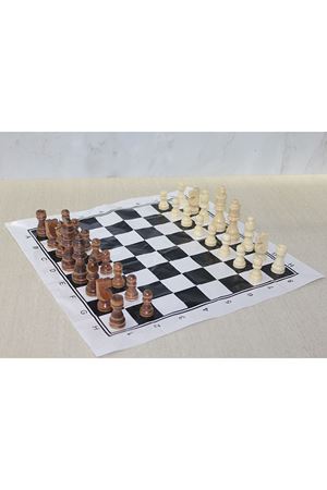 Ahşap Satranç Taşı 9 Cm