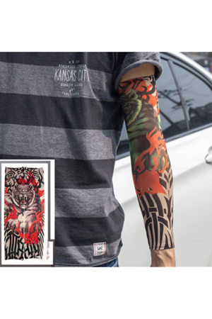 Giyilebilir 3D Baskılı Kol Bacak Dövme Çorap