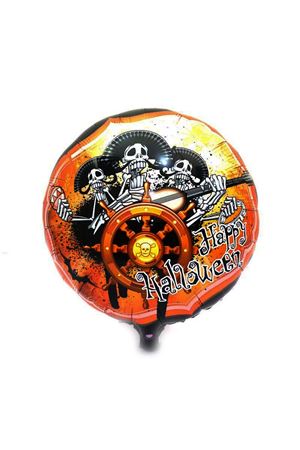 Kuru Kafalı Korsan Halloween Folyo Balon
