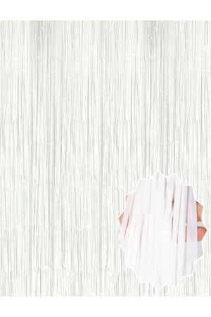 Soft Beyaz Renk Duvar ve Kapı Perdesi