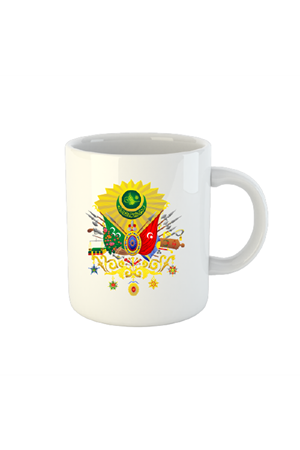 Osmanlı Armalı Kupa Bardak