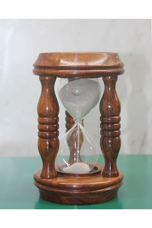 Ahşap Kum Saati Model 7