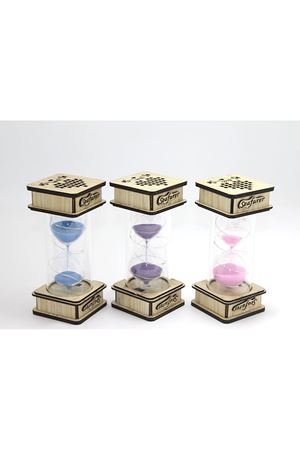 Ahşap Ledli Kum Saati Model 2