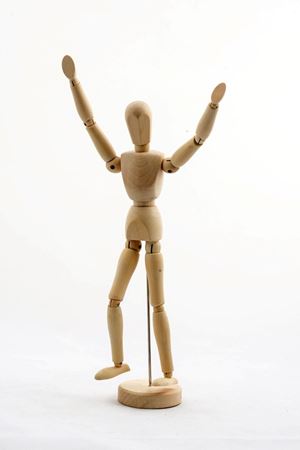 Ahşap Robot Model 1